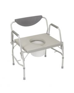 Deluxe Bariatric Drop-Arm Commode 1,000 lbs. 