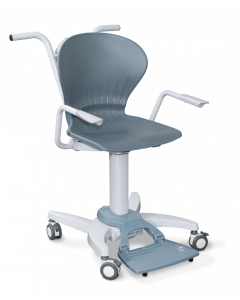 Deluxe Digital Chair Scale with Flip-up Arms and Footrest 